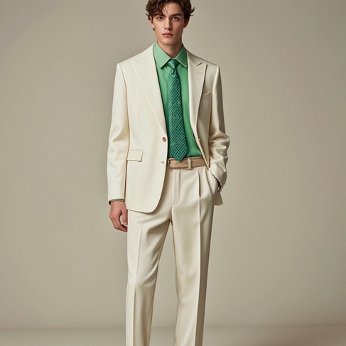 白色西装经典男士穿搭解析-美派服饰网(图4)