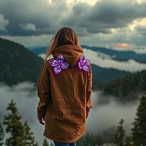 创新户外风格撒野：紫晶花解构自然与服饰的共生美学-美派服饰网(图19)