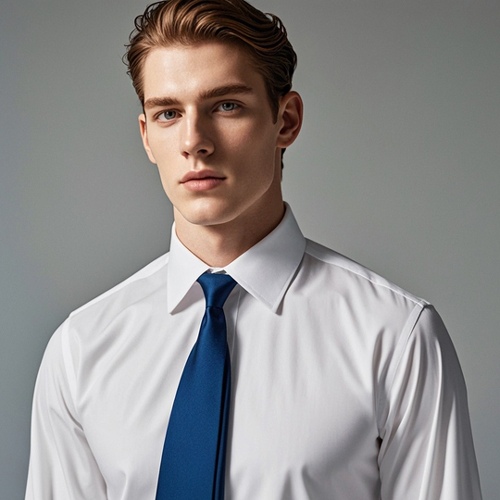 白色衬衣搭配领带的四种风格指南-美派服饰网(图1)