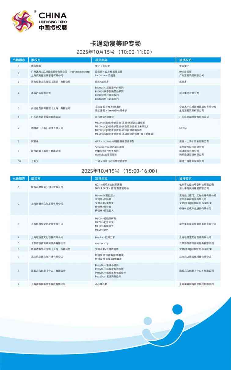 CLE中国授权展：多维场景共享跨界资源趋势洞察-美派服饰网(图11)