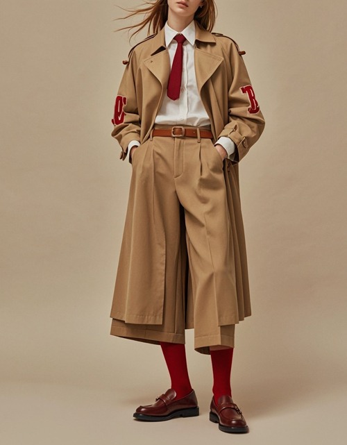 红袜子怎么搭配【图文】让您的整体造型更加出彩(图2)