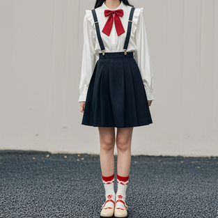 红袜子怎么搭配【图文】让您的整体造型更加出彩(图3)