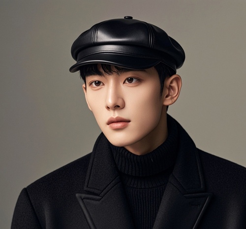 男士呢子大衣搭配帽子的优雅之道-美派服饰网(图1)