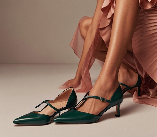 深口高跟鞋搭配技巧 优雅气质全攻略-美派服饰网(图1)