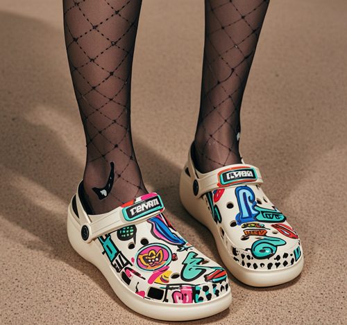 黑丝洞洞鞋搭配灵感：五种风格巧搭-美派服饰网(图3)