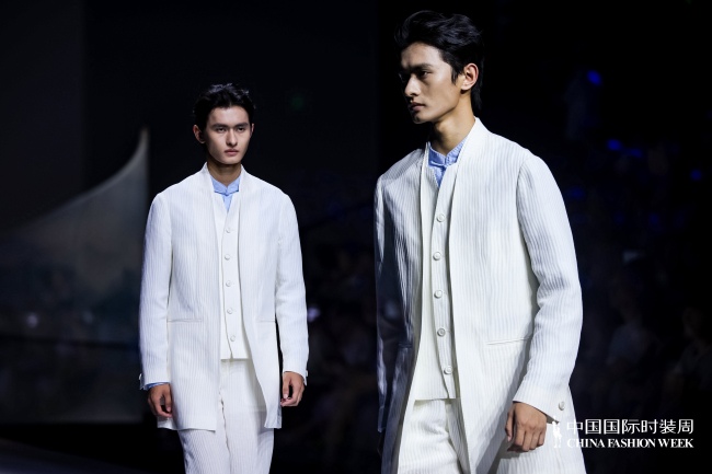 新中式高级定制诠释传统与现代融合， 愿系列引领时尚新风尚-美派服饰网(图2)