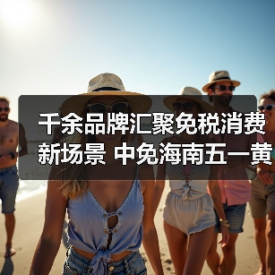 千余品牌汇聚免税消费新场景 中免海南五一黄金周“多点开花”激活假日经济新活力(图2) 千余品牌汇聚免税消费新场景 中免海南五一黄金周“多点开花”激活假日经济新活力(图2)