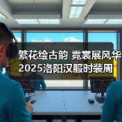 繁花绘古韵 霓裳展风华 2025洛阳汉服时装周盛大启幕（图3）