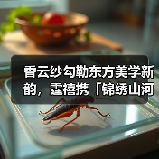 非遗香云纱跨界演绎宋代名画敦煌纹样展现东方美学新境-美派服饰