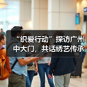 “织爱行动”探访广州中大门,共话绣艺传承与产业公益未来(图4) “织爱行动”探访广州中大门,共话绣艺传承与产业公益未来(图4)