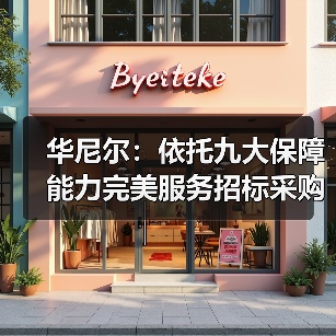 华尼尔:依托九大保障能力完美服务招标采购人(图3) 华尼尔:依托九大保障能力完美服务招标采购人(图3)