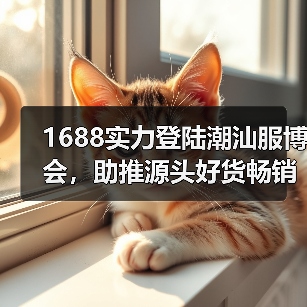 1688实力登陆潮汕服博会,助推源头好货畅销全球(图1) 1688实力登陆潮汕服博会,助推源头好货畅销全球(图1)