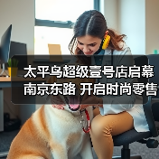 太平鸟超级壹号店启幕南京东路 开启时尚零售新篇章(图1) 太平鸟超级壹号店启幕南京东路 开启时尚零售新篇章(图1)