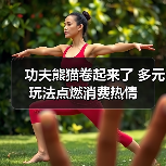 功夫熊猫卷起来了 多元玩法点燃消费热情(图4) 功夫熊猫卷起来了 多元玩法点燃消费热情(图4)