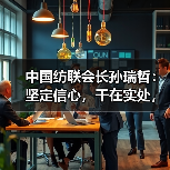 中国纺联会长孙瑞哲:坚定信心,干在实处,启锦绣新篇,绘美好未来(图1) 中国纺联会长孙瑞哲:坚定信心,干在实处,启锦绣新篇,绘美好未来(图1)
