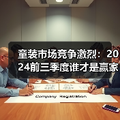 童装市场竞争激烈：2024前三季度谁才是赢家？（图3）