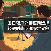 冬日轻户外穿搭新选择 轻暖时尚羽绒服定义舒适体验（图4）