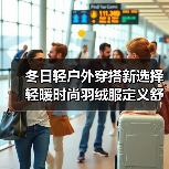 冬日轻户外穿搭新选择 轻暖时尚羽绒服定义舒适体验（图1）