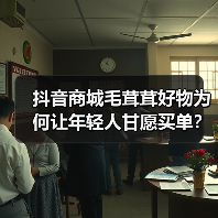 抖音商城毛茸茸好物为何让年轻人甘愿买单？（图1）