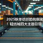 2025秋冬纺织趋势解密！轻纺城四大主题引领面料创新方向（图1）