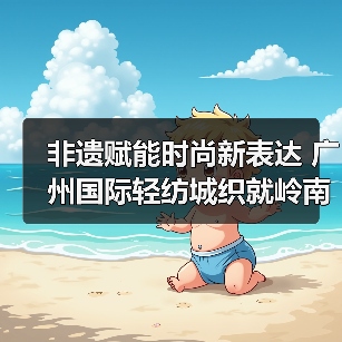 非遗赋能时尚新表达 广州国际轻纺城织就岭南衣新潮（图4）