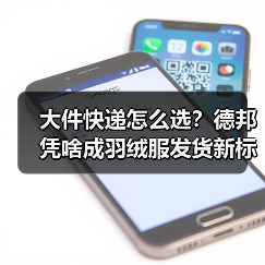 大件快递怎么选？德邦凭啥成羽绒服发货新标杆？（图2）