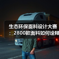 生态环保面料设计大赛:2800款面料如何诠释绿动时尚?(图2) 生态环保面料设计大赛:2800款面料如何诠释绿动时尚?(图2)