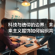 科技与信仰的边界:未来主义服饰如何编织共生图腾?(图3) 科技与信仰的边界:未来主义服饰如何编织共生图腾?(图3)