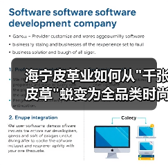 海宁皮革业如何从 海宁皮革业如何从