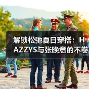 解锁松弛夏日穿搭：HAZZYS与张晚意的不卷生活哲学