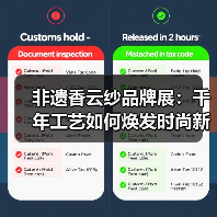 非遗香云纱品牌展:千年工艺如何焕发时尚新生?(图3) 非遗香云纱品牌展:千年工艺如何焕发时尚新生?(图3)