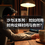沙与沫系列:她如何用时尚诠释时间与自然?(图4) 沙与沫系列:她如何用时尚诠释时间与自然?(图4)