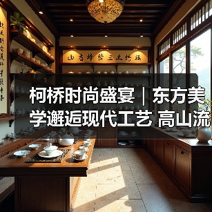 柯桥时尚盛宴|东方美学邂逅现代工艺 高山流水觅知音(图4) 柯桥时尚盛宴|东方美学邂逅现代工艺 高山流水觅知音(图4)