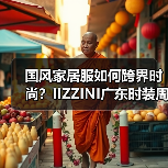 国风家居服如何跨界时尚?IIZZINI广东时装周发布《花绫之光》新品(图2) 国风家居服如何跨界时尚?IIZZINI广东时装周发布《花绫之光》新品(图2)