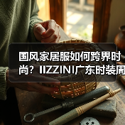 国风家居服如何跨界时尚?IIZZINI广东时装周发布《花绫之光》新品(图3) 国风家居服如何跨界时尚?IIZZINI广东时装周发布《花绫之光》新品(图3)