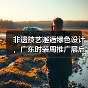 非遗技艺邂逅绿色设计,广东时装周推广展启幕(图4) 非遗技艺邂逅绿色设计,广东时装周推广展启幕(图4)