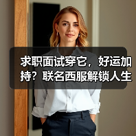 求职面试穿它，好运加持？联名西服解锁人生重要时刻新仪式感（图2）