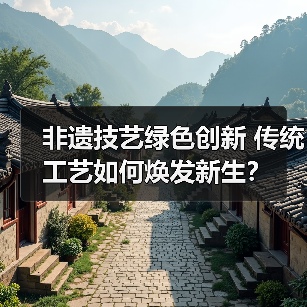 非遗技艺绿色创新 传统工艺如何焕发新生？