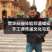 繁华商圈体验非遗蜡染,手工课传递文化与爱心(图2) 繁华商圈体验非遗蜡染,手工课传递文化与爱心(图2)