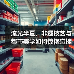 流光半夏,非遗技艺与都市美学如何惊艳碰撞?(图3) 流光半夏,非遗技艺与都市美学如何惊艳碰撞?(图3)