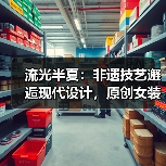流光半夏:非遗技艺邂逅现代设计,原创女装如何点亮广东时装周?(图3) 流光半夏:非遗技艺邂逅现代设计,原创女装如何点亮广东时装周?(图3)