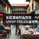 金晨演绎自由态度，FUUNNY FEELLN夏季新品释放酷飒