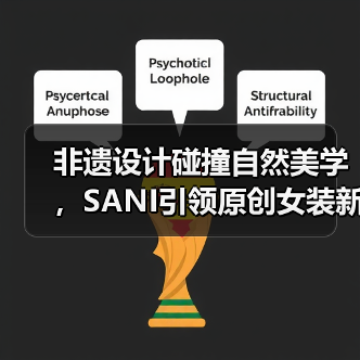 非遗设计碰撞自然美学，SANI引领原创女装新趋势（图4）