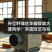 孙笠轩缂丝华服致敬大唐风华:非遗技艺与光影艺术的千年共舞(图2) 孙笠轩缂丝华服致敬大唐风华:非遗技艺与光影艺术的千年共舞(图2)