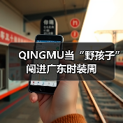 QINGMU当“野孩子”闯进广东时装周