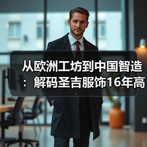 从欧洲工坊到中国智造:解码圣吉服饰16年高端定制之路(图3) 从欧洲工坊到中国智造:解码圣吉服饰16年高端定制之路(图3)