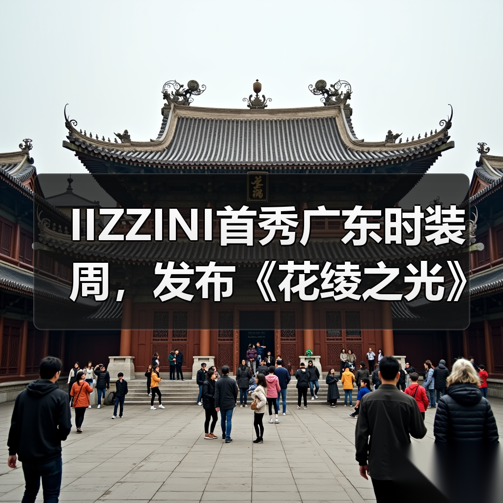 IIZZINI首秀广东时装周，发布《花绫之光》2025春夏新