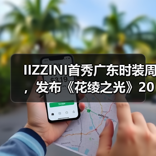 IIZZINI首秀广东时装周，发布《花绫之光》2025春夏新品（图4）