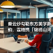 香云纱勾勒东方美学新韵,霆禧携「锦绣山河」系列再登广东时装周(图4) 香云纱勾勒东方美学新韵,霆禧携「锦绣山河」系列再登广东时装周(图4)