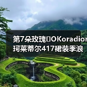 第7朵玫瑰�OKoradior珂莱蒂尔417裙装季浪漫登陆厦